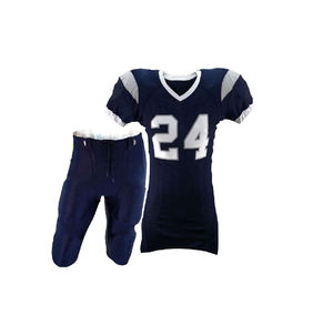 Camiseta de fútbol americano para adultos unisex transpirable poliéster entrenamiento al aire libre Atlético correr uniforme manga corta servicios OEM - Product Image 1