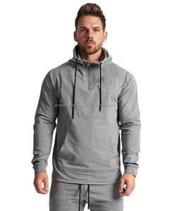 Survêtement en coton et polyester personnalisé avec logo, style décontracté long pour l'automne et l'hiver, vêtements de sport personnalisés avec logo, vêtements de jogging pour la remise en forme - Product Image 1