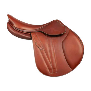 Silla de Montar Inglesa Ligera de Cuero para Práctica Diaria de Doma Clásica, con Costuras Duraderas y Diseño de Ajuste Seguro - Product Image 4