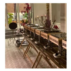 Réchauffeur de nourriture en acier inoxydable en métal de la plus haute qualité accessoires de Restaurant d'hôtel plat de service pour les fournitures alimentaires - Product Image 4