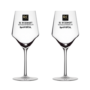 RC RITZENHOFF CRISTAL Juego de 2 Copas Sommersonett Spri # 18F24 - Product Image 2