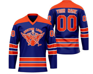 Tenzo Intl 2026 Custom Sublimation Ice <b>Hockey</b> Jersey-High Quality Polyester/Spandex Breathable Quick Dry Custom Logo Options - Product Image 2