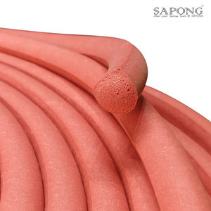 Esponja de Silicona de Alta Calidad para Ladrillos Refractarios, Perfil en D, SPDPQMF6012X12, Grosor 12 mm x Ancho 12 mm, Fábrica en Tailandia, Uso Doméstico - Product Image 2