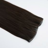 Extensions de cheveux vietnamiens 100% vierges Remy, marque Caha, haute qualité, invisibles, double trame, cuticules intactes, lisses