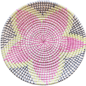 Handwoven Natural Rattan Eco-friendly Waterproof Modern Design <b>Wall</b> Basket <b>Decorative</b> <b>Plate</b> Handmade Vietnam - Product Image 1