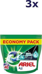 Lessive en dosettes 4-en-1 + Touch Van Lenor Unstoppables - Détergent de salle de bain jetable écologique - Pack économique 3x40 lavages - Product Image 5