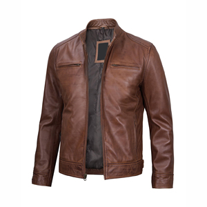 Hiver 2025 Nouveau Design 100% Vestes en cuir All Over Design Vestes pour hommes pour les saisons d'hiver Vestes de mode pour hommes pour hommes - Product Image 3