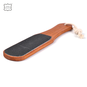 Lima de pie personalizada, depurador de pies de pedicura de madera con mango para eliminación de piel muerta de callos y limador de pies corporales - Product Image 5