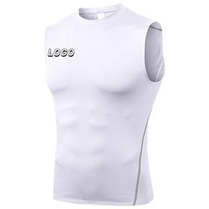 2025 vente chaude été hommes nouvelles chemises de Compression haute élastique à manches courtes Fitness vêtements de sport Rash Guard - Product Image 5