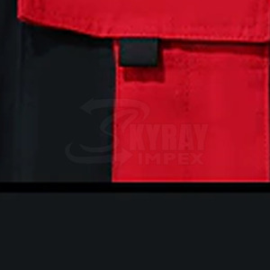 ขายส่งเสื้อแจ็คเก็ตฤดูหนาวสีส้มสําหรับผู้ชายมีฮู้ดยาวสะท้อนแสงเสื้อแจ็คเก็ตกันน้ํา 100% - Product Image 2