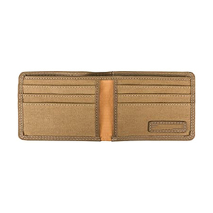 Cartera Delgada Unisex de Cuero Genuino de Lujo Hecha a Mano, con Cierre de Cremallera y Bordado, de Alta Calidad para Uso Diario - Product Image 2