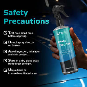 Logotipo personalizado 273ml Limpiador de vidrio con doble efecto de limpieza Forma líquida Precio al por mayor Etiqueta privada disponible - Product Image 4