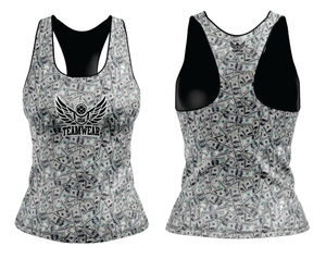 Camiseta sin mangas de gimnasio con bordado personalizado para mujer, Top corto transpirable para Yoga, camiseta sin mangas en blanco de talla grande al por mayor - Product Image 6