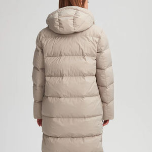 Veste matelassée pour femmes en polyester couleur unique 100%/bonne vente femmes meilleur prix longue veste matelassée respirante - Product Image 2