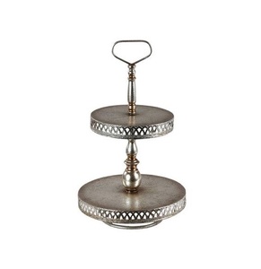 Aluminium doré de haute qualité Ustensiles de cuisine à deux étages pour la fête et le mariage Utilisé Meilleure vente - Product Image 3