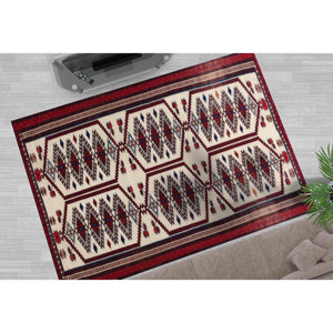 Alfombra Estampada con Diseño Persa: Turca, Baño, Azteca, Clásica, Navajo, Personalizada, Alfombra de Chenilla - Product Image 1