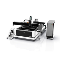 Máquina de corte por láser de fibra de doble uso, hoja de placa, fabricación de viga en I, Software de Control CNC, corte de Metal de 1000W y 3000W
