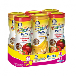 Obleas de dentición Gerber-Manzana de fresa orgánica | Sin gluten | Suministro a granel - Product Image 2