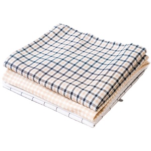 Meilleur Design Cuisine Coton Lin Torchons Lavable Doux Absorbant Coloré Motif À Carreaux Exportations De L'Inde - Product Image 1