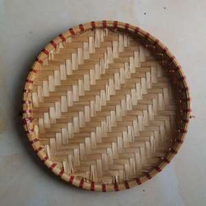 BANDEJA DE BAMBÚ DEL MEJOR VENDEDOR: GRAN OFERTA, ACENTO IDEAL PARA EL HOGAR, REGALO PRECIOSO-LOTO AZUL VIETNAM - Product Image 4