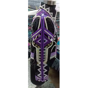 แจ็คเก็ตขี่ม้าสไตล์ตะวันตกสำหรับผู้หญิงเสื้อโค้ทสำหรับขี่ม้าดีไซน์คริสตัลเป็นประกายผ้ายืดพรีเมี่ยมสวมใส่สบายทนทาน - Product Image 2