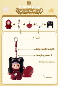 100% Original WAKUKU en Rollo 3.0, Desbloquea Ahora, Peluche que Inicia el Modo de Trampa al Instante, Caja Sorpresa, Figura Colgante, Juguetes al por Mayor - Product Image 4