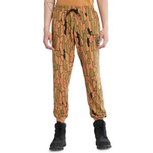 Pantaloni Sportivi da Uomo Timberland Camo XX-Large, Vita Elastica, Vestibilità Ampia Casual, in Velluto a Coste, Anti-Piega, con Cerniera Decorativa, Verdi - Product Image 1