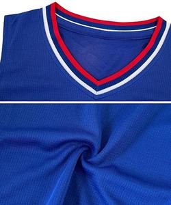 BSCI hommes offre spéciale uniformes de sport d'été personnalisé en gros short de basket-ball ensemble de maillot grande taille Option conception de maille - Product Image 6