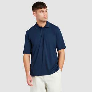 Polos de golf de alta calidad para hombres, tela transpirable que absorbe la humedad con un ajuste elegante para deportes y ropa informal - Product Image 6