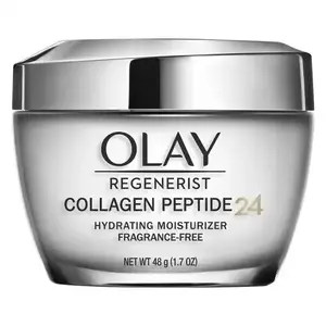 Olay Regenerist Collagen Peptide 24 Face Moisturizer, All Skin Fine Lines & Wrinkles, Fragrance-Free, 1.7 oz