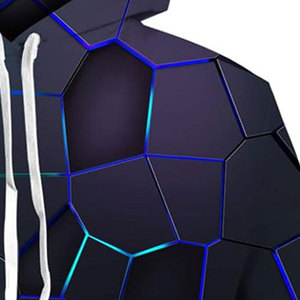 Sweats à capuche unisexes blancs 100% polyester Impression par sublimation légère Vente en gros vierge pour la saison hivernale - Product Image 6