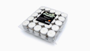 Customized 100% Unscented Tealight Candles Basic Candle Wax Palm Design for Home Decoration Wedding-Quality 5hr for New Year - Product Image 4