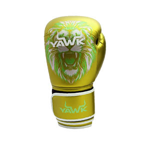 Guantes de Boxeo de Entrenamiento de Cuero PU, Guantes de Sparring Duraderos con Velcro para Boxeo, Kickboxing, Muay Thai y Gimnasio, Acolchado Multicapa - Product Image 4