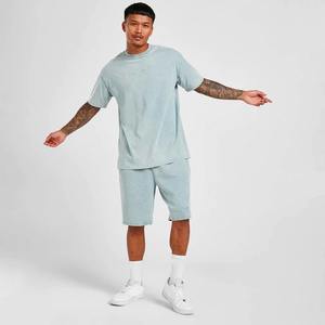 Custom Summer Sweat <b>Shorts</b> Heavyweight 100% Cotton Screen Printing Streetwear Vintage Sun Faded Acid Wash <b>Shorts</b> for <b>Men</b> - Product Image 4