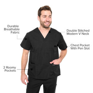 Uniformes de Hospital de Poliéster y Rayón con Logotipo Personalizado, Uniformes Médicos Transpirables para Clínicas, Enfermeras y Personal de Salud - Product Image 5