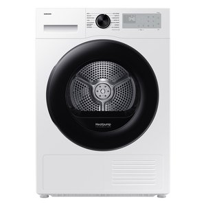 Séchoir à linge SERIE 5000 DV90DG52A0AH, capacité 9 kg, Crystal EcoDry, blanc et noir, classe C - Product Image 1