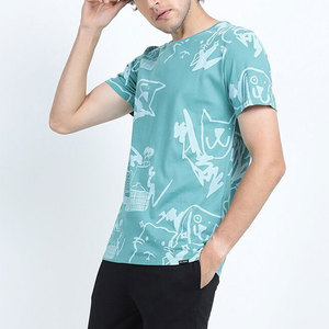 T-shirt d'été de qualité supérieure à bas prix pour hommes Nouveau design Logo de marque imprimé T-shirt du fabricant pakistanais - Product Image 5