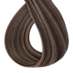 ผมต่อเวียดนามแท้ เรมี่ เกรด 9A ความยาว 28 นิ้ว สีช็อกโกแลตผสมน้ำตาลเข้ม # 2c/8a - Product Image 1