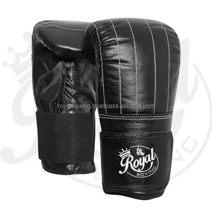 Gants de combat professionnels de haute qualité en cuir Muay Thai MMA Gants pour la pratique des arts martiaux - Product Image 1