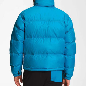 2026 Wholesale Men's Waterproof Bamboo Fiber Lined <b>Fleece</b> Jacket Stand Collar Front Logo Custom Printed Thick Winter Outdoor - Product Image 6