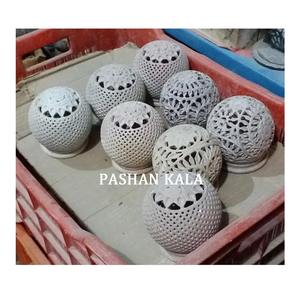 Home and Restaurant Decoration Natural Soapstone <b>Carving</b> Tea Light <b>Candle</b> Stand Holder Best Quality and Fine Finished Suppliers - Product Image 1