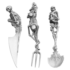Premium Quality Royal Wedding <b>Flatware</b> Stainless Steel Silver Plated Elegant Wholesale Cutlery <b>Set</b> for Dinner Buffet Use - Product Image 5