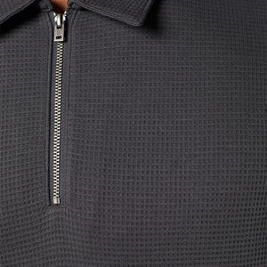 Nouvelle usine de qualité Hot Nouveau Design Polo en coton Personnalisé Hommes Golf Noir Couleur Polos Respirants de qualité supérieure - Product Image 5