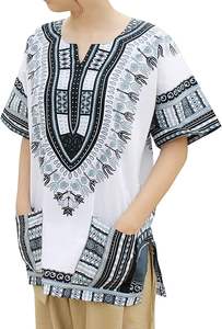 Dashiki Top Shirt Tribal African Boho <b>Women</b> Caftan Hippie Men Blouse <b>S</b> M L XL 1X Caftan Hippie Boho <b>Dress</b> Kimono <b>Plus</b> <b>Size</b> Shirt - Product Image 5