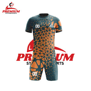 New Model Wholesale Men's Adult Soccer Jersey Set Football Uniforms Custom OEM Brand Online Sports Jersey - Product Image 3