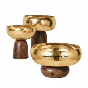 Tazón de Chocolate de Metal de Lujo, Calidad Premium, Chapado en Oro, Diseño Elegante, Tamaño Personalizado - Product Image 3