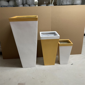 Maseteros Para <strong>Plantas</strong>,<strong>Pots</strong> Fiberglass Rectangle,Simple Large Flower <strong>Pots</strong> - Product Image 6