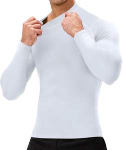 Camisas de compresión para hombre al mejor precio del fabricante profesional Diseño único con etiquetas personalizadas de alta calidad Rash Guard - Product Image 2