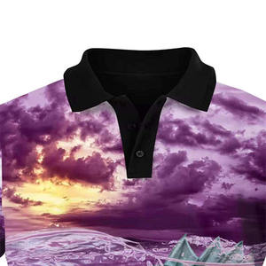 Polos de pesca elegantes, diseño de tela transpirable de secado rápido para ropa de pesca - Product Image 2