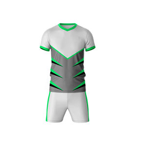 Ensemble de maillot de rugby confortable fabriqué au Pakistan, sur mesure, impression par sublimation, respirant, coupe-vent, écologique, 100% - Product Image 3